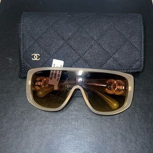 CHANEL SHIELD SUNGLASSES
